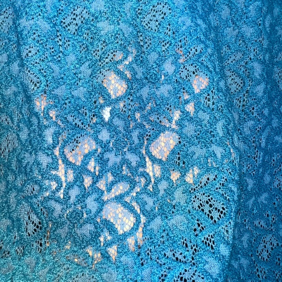 |•ANTHRPOLOGIE•| Moulinette Soeurs Lapis Laced Pencil Skirt - Picture 5 of 12